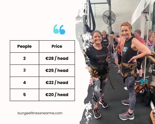 bungee fitness price spain