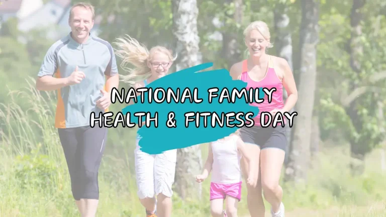 National Family Health & Fitness Day USA 2024