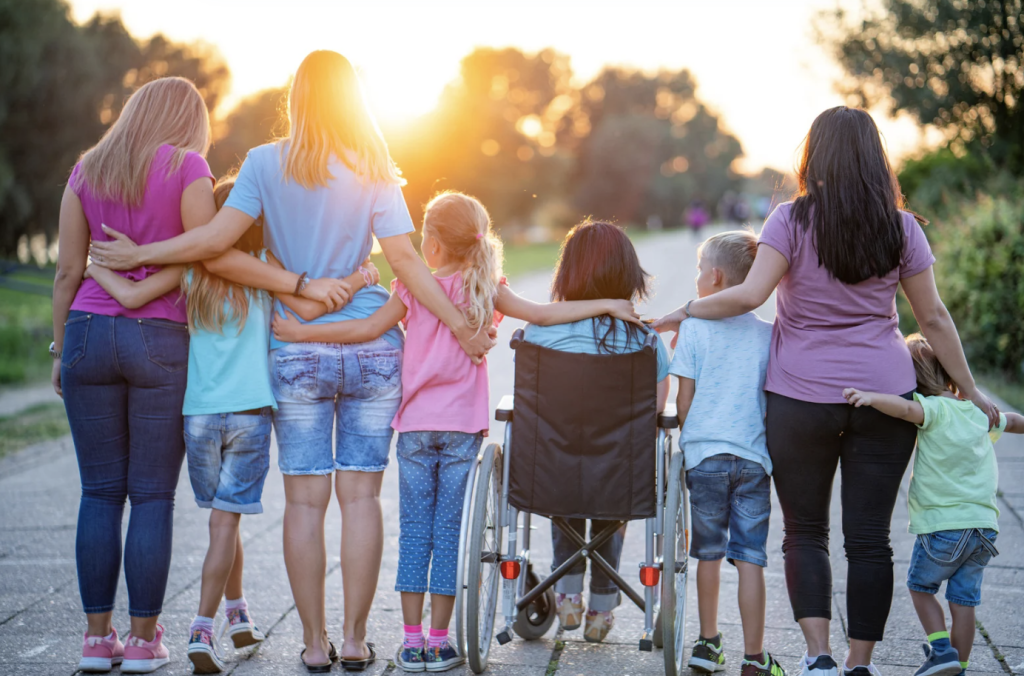 living with a disability
